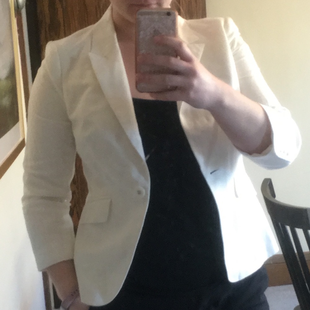 EC The Limited Linen Blazer, 8